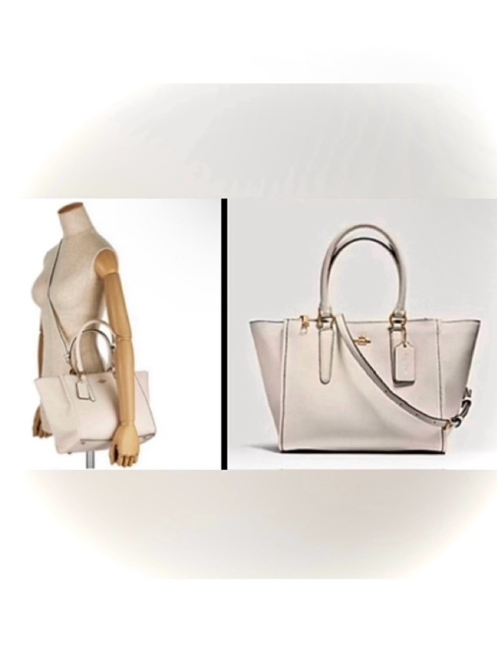 Coach Crosby Carryall F14928 Crossgrain Leather